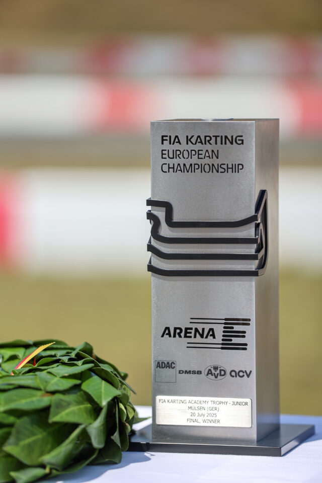 Kart Europameisterschaft Pokal in Arena E für Sachsenringjuniorteam